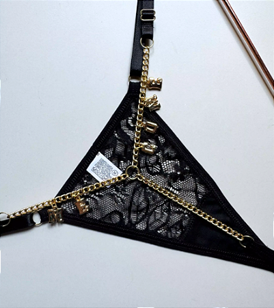 CALCINHA FIO ESCRITA CORRENTE