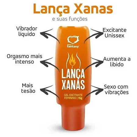 LANÇA XANAS - GEL EXCITANTE FEMININO