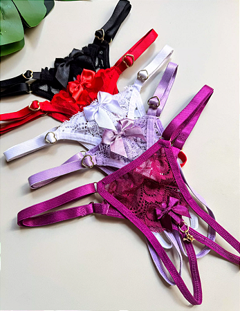 CALCINHA COM ABERTURA - CUPIDO