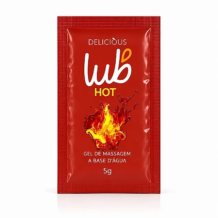 LUBRIFICANTE SACHÊ 5g - QUENTE