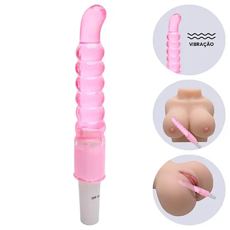@ VIBRADOR DE PONTO G - ESFERAS COM CURVATURA JELLY
