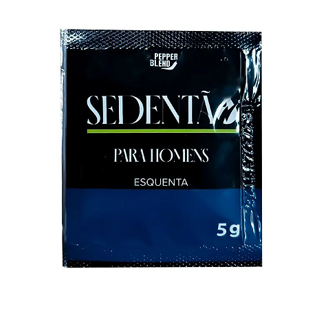 (SACHÊ) SEDENTÃO MASCULINO - EXCITANTE VASODILATA E AQUECE 5g