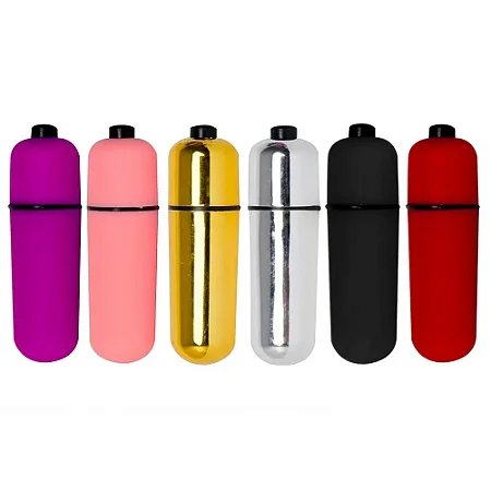 MINI CÁPSULA VIBRATÓRIA BULLET (10 VIBRAÇÕES)