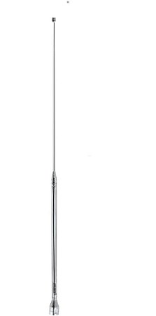Antena maria mole com base aço inox e prolongador
