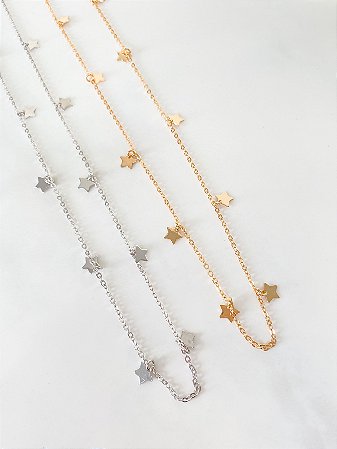 Colar Estrelas 3 em 1