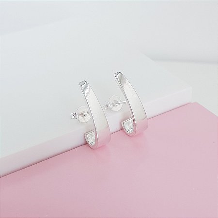 Brinco EarHook Prata 925