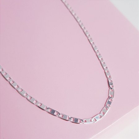 Colar Piastrine Mini Prata 925