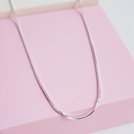 Colar Fio Laminado Prata 925