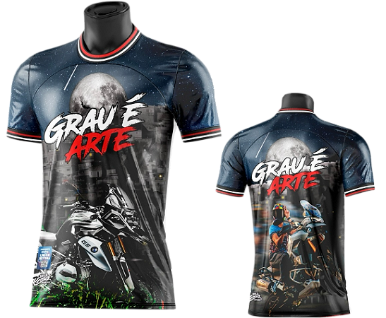 Camiseta Grau é Arte - Favela Noite