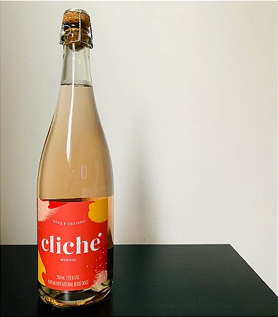 Cliché Espumante Natural Rosé Doce Moscatel