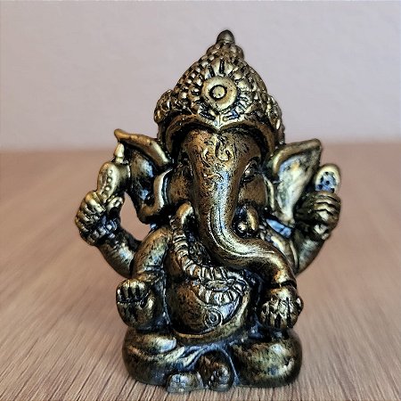 Lord Ganesha Cor Ouro Velho
