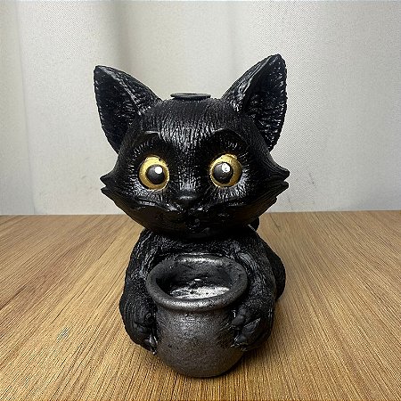 Incensário Cascata Gato