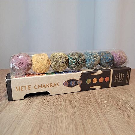 Bombinha de Defumação Sete Chakras