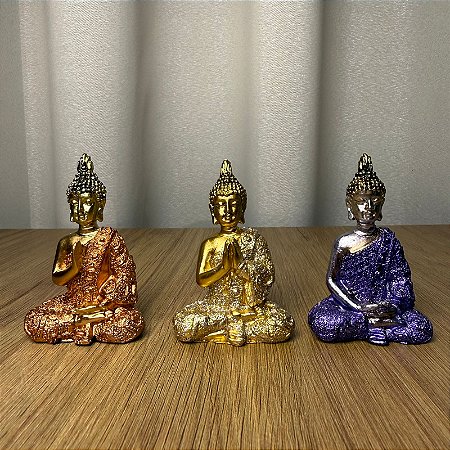 Trio de Budas da Paz