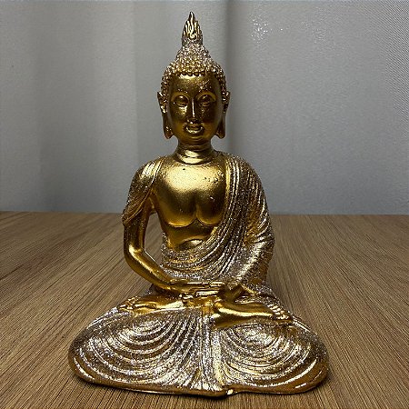 Buda Dourado Meditando
