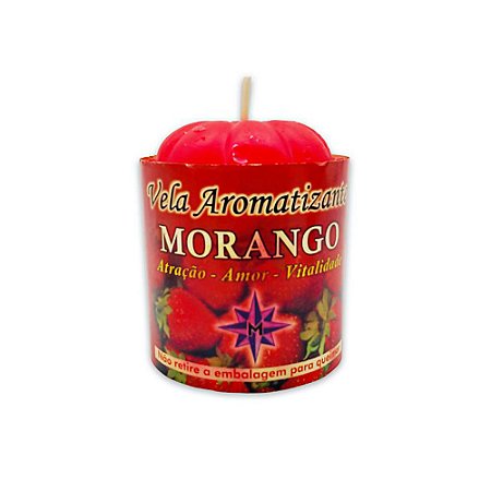 Vela Aromática Morango