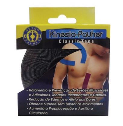 Bandagem elástica adesiva ortopédica Kinesio-Pauher Classic - Ortho Pauher