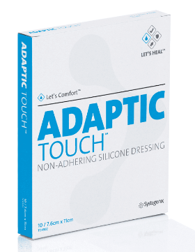 Curativo Adaptic Touch Malha não Aderente de Silicone 7.6 X 5cm (1 unidade) – Systagenix