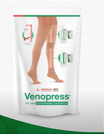 Kit Venopress para compressão excêntrica na escleroterapia (tratamento de varizes com espuma) - Venosan