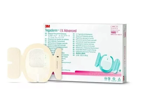 Curativo Transparente Tegaderm Advanced 6,5cm X7cm (unidade) 1683BR - 3M
