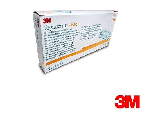 Curativo Transparente Tegaderm PAD 3591BR  9cmX25cm (caixa com 25 unidades) - 3M