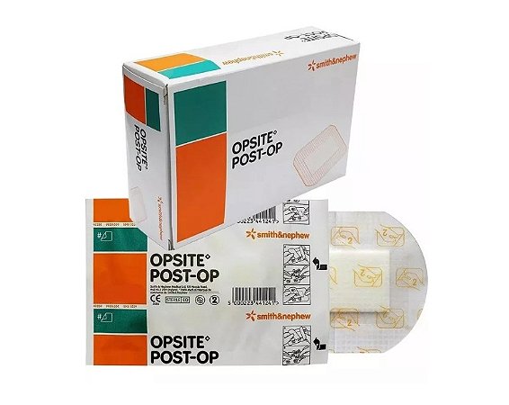 Curativo Transparente Impermeável Opsite Post-op 9,5cm X 8,5cm (unidade) - Smith & Nephew