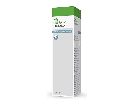 Granudacyn Solução Spray Limpeza de Feridas 250mL - Molnlycke