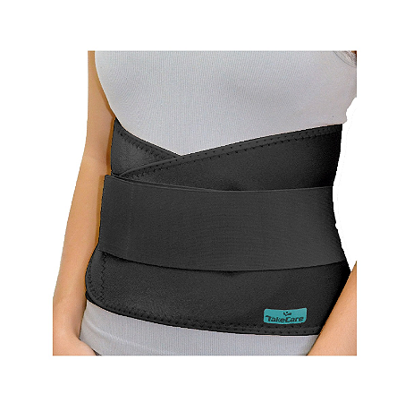 Cinta Corretor Postural Faixa Abdominal com Hastes Flexíveis  - Takecare