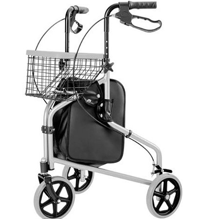 Andador Triciclo para Idosos ou Pessoas com Pouca Mobilidade - Hidrolight