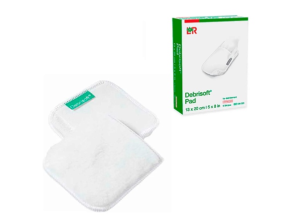 Almofada para Desbridamento Estéril Debrisoft PAD 10x10cm (unidade) - Lohmann & Rausher