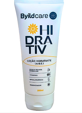 Hidrativ Loção Corporal Regeneradora com A.G.E 200mL para assaduras em acamados - Byildcare