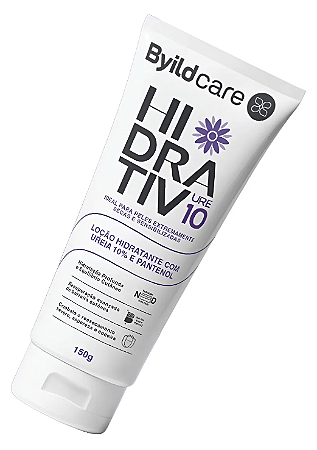 Hidrativ  Loção Hidratante URE10 com Uréia e Pantenol para peles sensíveis 150g - Byildcare