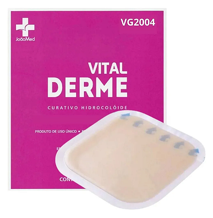 Curativo Hidrocoloide Regular 10x10cm (unidade)  - Vital Derm