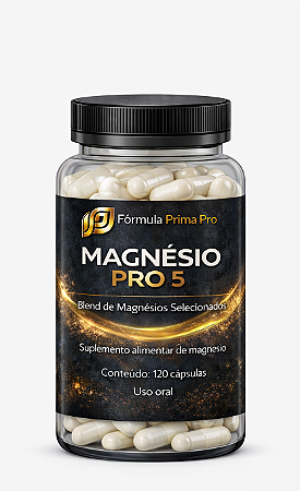 MAGNÉSIO PRO 5 - 120 caps