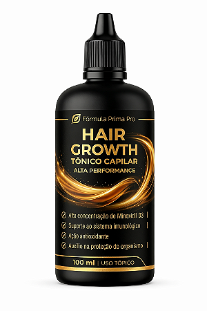 Hair Growth – Tônico Capilar - 100ml