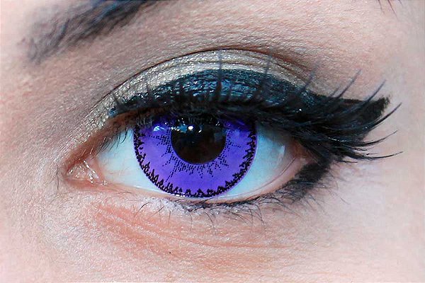 Lente de contato roxo Clearance