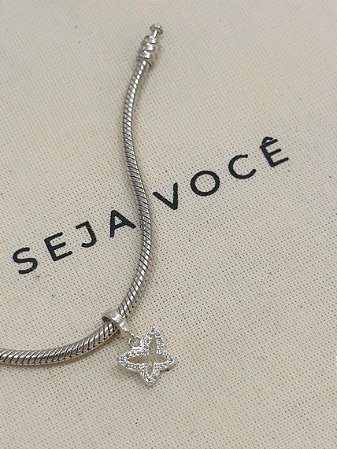 Berloque Borboleta Estrelar