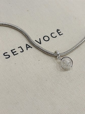 Berloque Globo Terrestre marcado França com Torre Eiffel