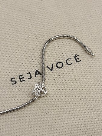 Berloque Separador Coração Árvore da Vida