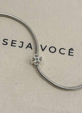 Berloque Separador Trevo da Sorte