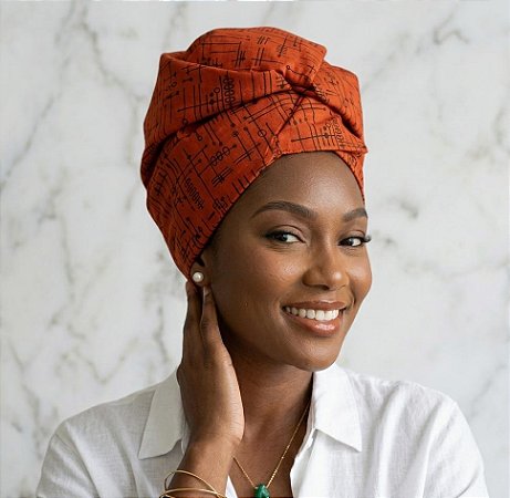 TOUCA CARACOL - LARANJA QUEIMADO