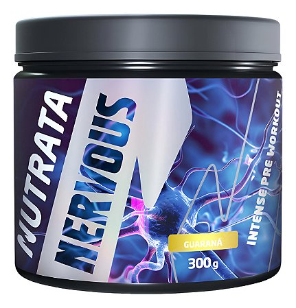 Pré Treino Nervous 300g Guaraná Nutrata