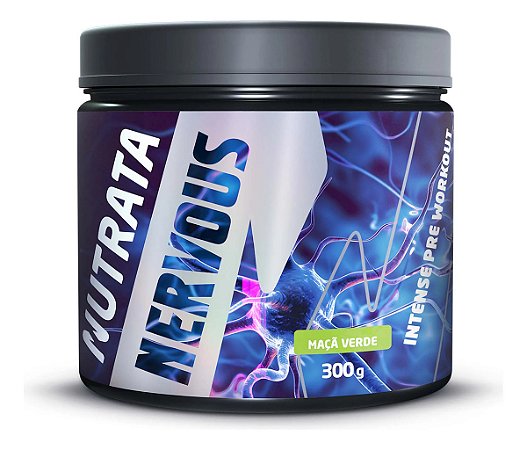 Pré Treino Nervous 300g Maça Verde Nutrata