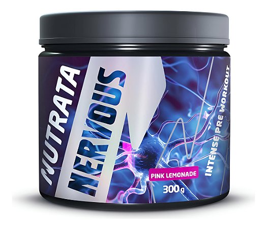 Pré Treino Nervous 300g Pink Lemonade Nutrata