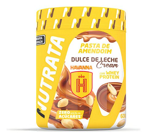 Ppasta  Amendo Whey 600g Dulce De Leche Cream Havanna Nutrata