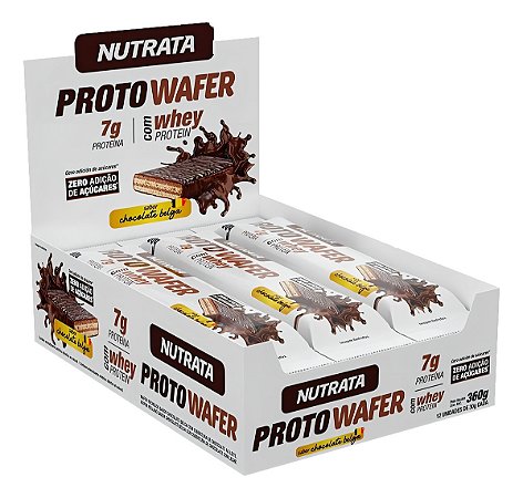 Proto Wafer 12 De 30g Chocolate Nutrata