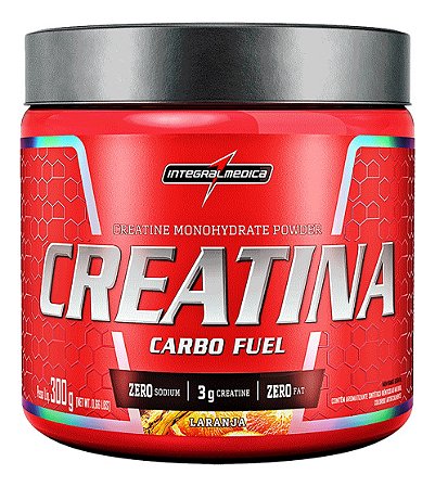 Creatina Carbo Fuel Laranja