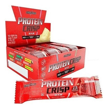 Crisp Bar 12un De 45g Cookies And Cream