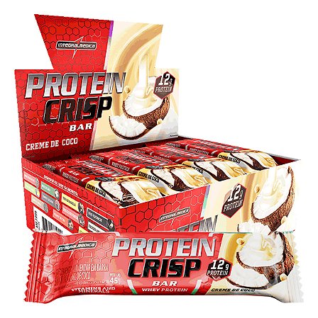 Crisp Bar 12un De 45g Creme De Coco