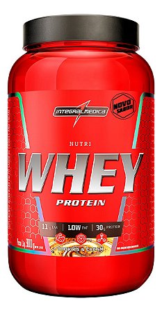 Nutri Whey Pote 900g Cookies Integralmedica
